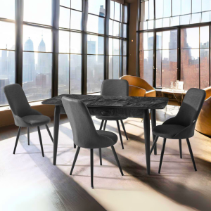 İDOL LAK MASA GOLD SANDALYE DLR